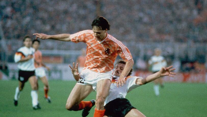 EM 1988 in Deutschland: Niederlage gegen Holland. EM 1988 in Deutschland: Niederlage gegen Holland.