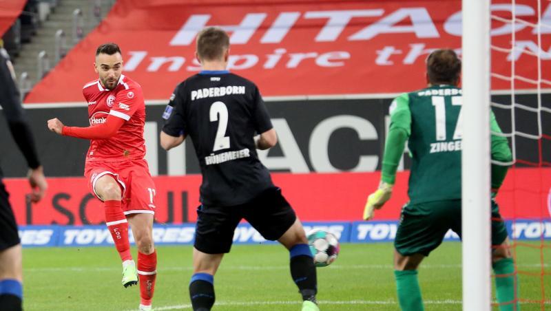 Kenan Karaman sorgte beim Düsseldorfer Sieg gegen Paderborn für die Vorentscheidung.
