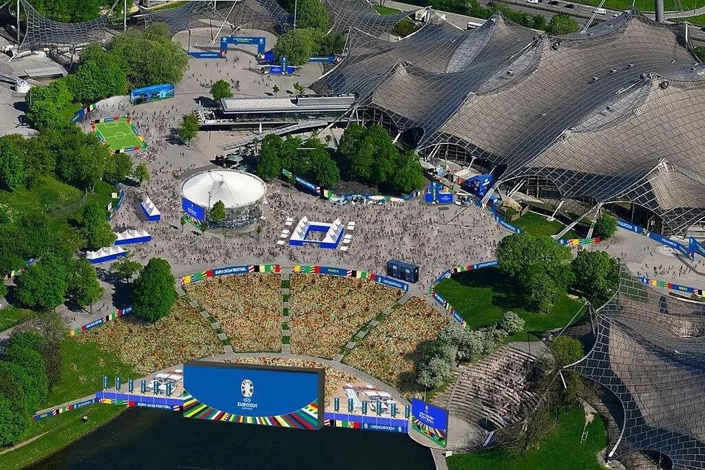 EMFieber im Münchner Olympiapark Alle Infos zur FanZone im Überblick