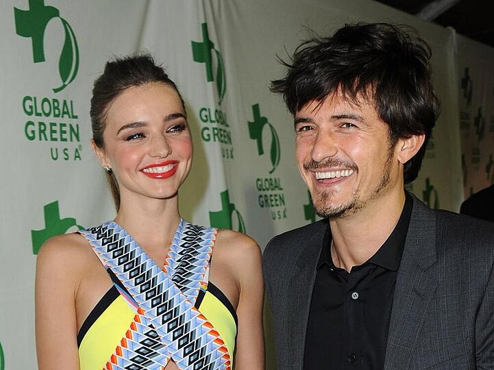 Bilder aus vergangenen Zeiten: Miranda Kerr und Orlando Bloom.