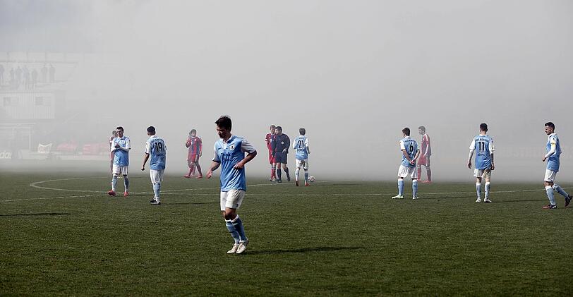FC Bayern II gegen TSV 1860 II: Die Bilder vom Amateurderby im Grünwalder Stadion.
