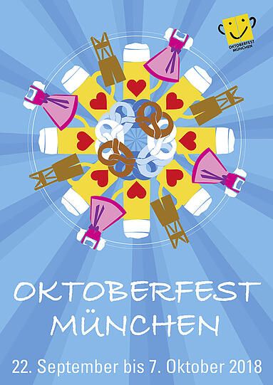 Oktoberfest-Plakat-Entwurf.