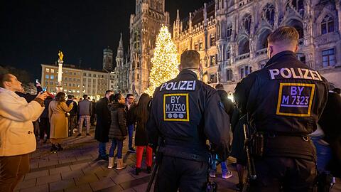 Auch am Marienplatz wird die Polizei in der Silvesternacht vermehrt Präsenz zeigen.