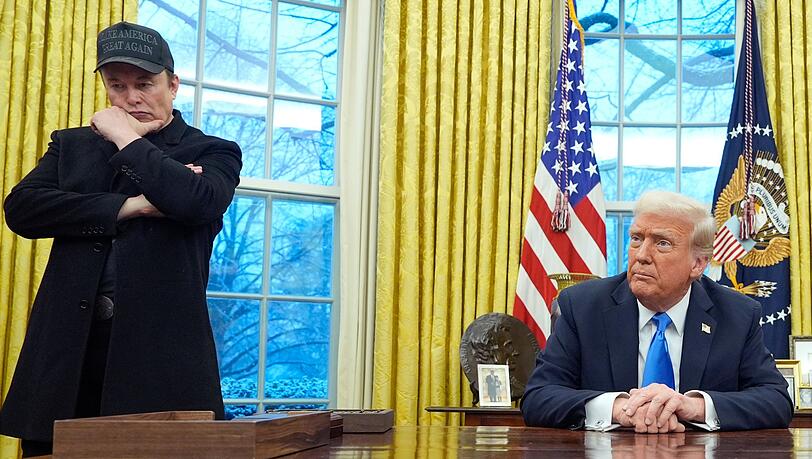 Ohne Starlink wäre die Ukraine am Ende, sagt Tech-Milliardär Musk, der US-Präsident Trump nahesteht. (Archivbild)