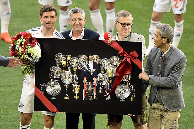Kein deutscher Fußballer konnte mehr Titel gewinnen als Thomas Müller.