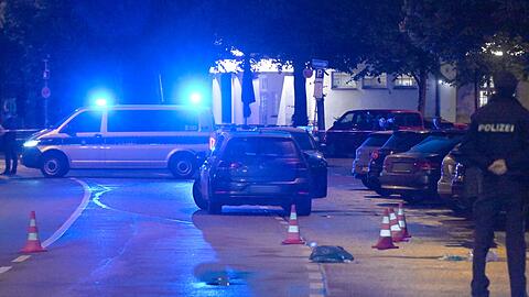 Die Polizei war für die Spurensicherung vor Ort.