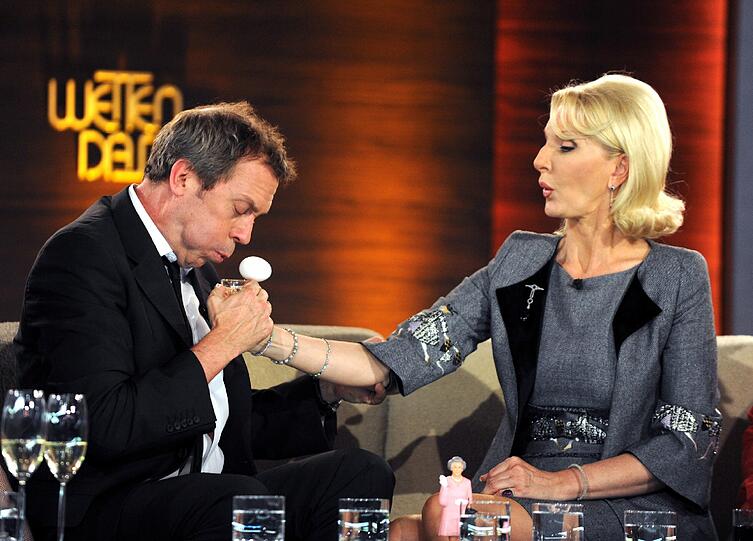 Stars am Rand der Zielgeraden &ndash; Thomas Gottschalk moderierte in Offenburg sein letztes reguläres &bdquo;Wetten, dass..?&ldquo; &ndash; Anna Netrebko, Whoopi Goldberg und Hugh Laurie waren dabei. Die Bilder.