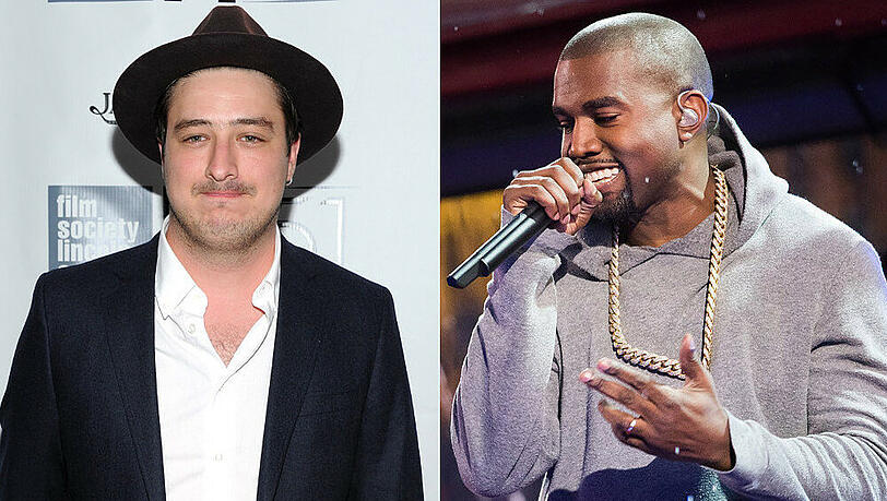 Marcus Mumford (l.) findet Kanye West "Rock'n'Roll" Marcus Mumford (l.) findet Kanye West "Rock'n'Roll"