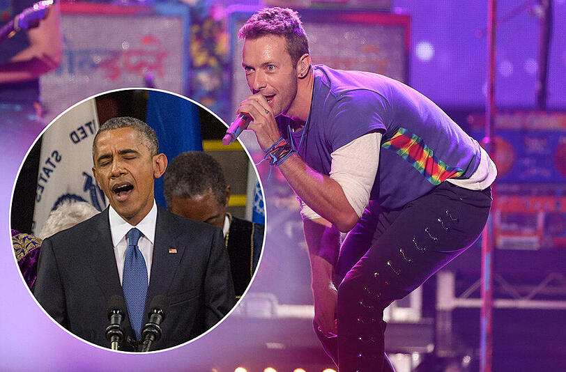 Präsident Barack Obama singt auf Coldplays neuem Album "Head Full of Dreams"