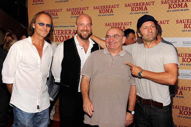 Eisi Gulp, Stephan Zinner, Sigi Zimmerschied und Max Schmidt