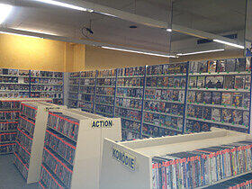 Videothek Monte Video/World Of Video - 24-Stunden-Verleih von DVDs, Blu-rays und Computerspielen