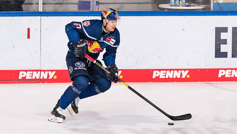 Philip Gogulla im Spiel gegen die Eisbären Berlin. (Archivbild)