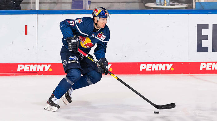 Philip Gogulla im Spiel gegen die Eisbären Berlin. (Archivbild)