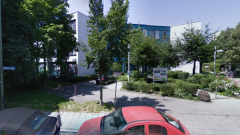 In der Hilblestraße hat Hugendubel seinen Sitz.