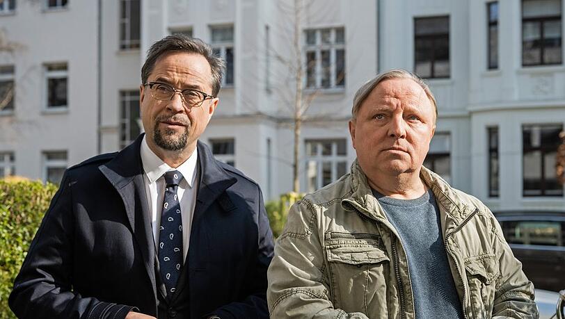 Jan Josef Liefers (l.) und Axel Prahl räumten einmal mehr mit dem Münster-"Tatort" ab.