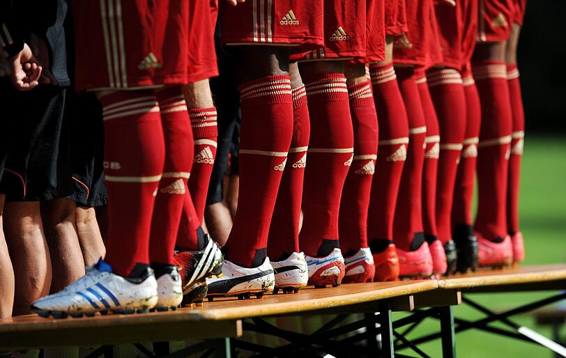 Hinter den Kulissen: So lief das Fotoshooting des FC Bayern.