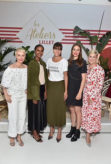 Miriam Jacks, Sara Nuru, Melanie Schütze, Elisabeth Fassbender, Franziska Hardenberg