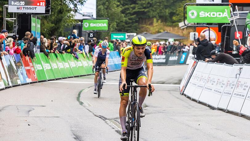 Hat noch Chancen auf das Podium der Deutschland Tour: Georg Zimmermann.