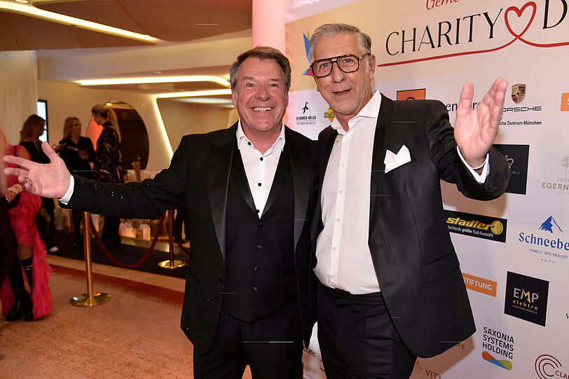Patrick Lindner mit Mann Peter Schäfer