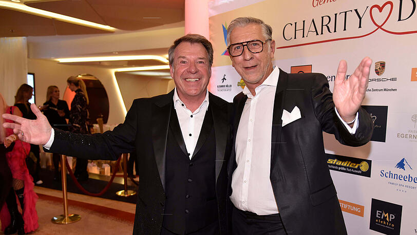 Patrick Lindner mit Mann Peter Schäfer Patrick Lindner mit Mann Peter Schäfer