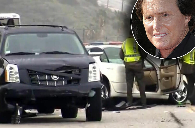 Bruce Jenner war in einen schweren Unfall verwickelt. Eine Frau kam ums Leben. Hatte er ein Handy während der Fahrt in der Hand?
