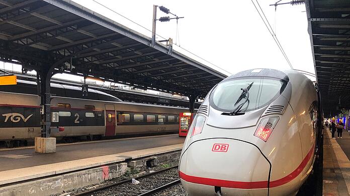 Der Bahnverkehr zwischen Deutschland und Frankreich soll ausgebaut werden. (Archivbild)