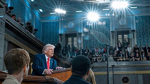 Kongressabgeordnete schieben Trumps Vorgehen im Iran keinen Riegel vor. (Archivbild).