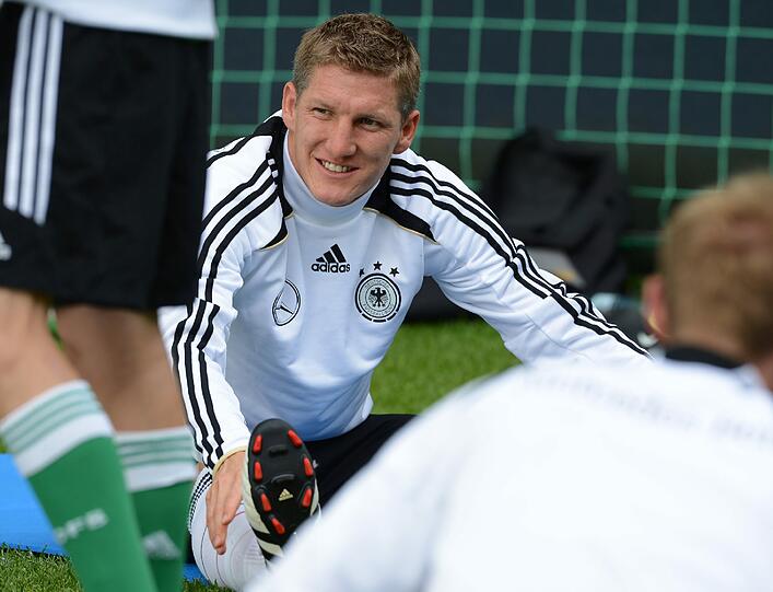 Training der DFB-Elf am Montag vor dem Spiel gegen Italien