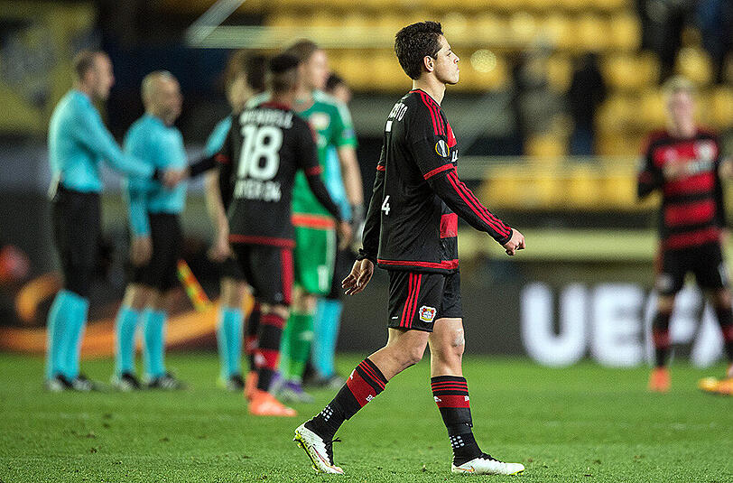 Nach dem 0:2 in Villareal stehen die Chancen auf ein Weiterkommen nicht gut für Bayer Leverkusen.