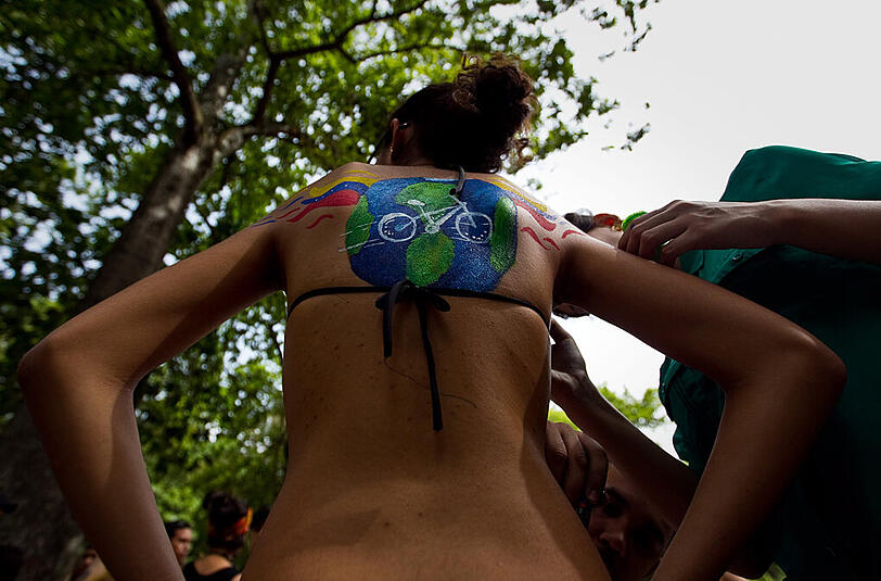 World Naked Bike Ride: Die besten Bilder der vergangenen Jahre.