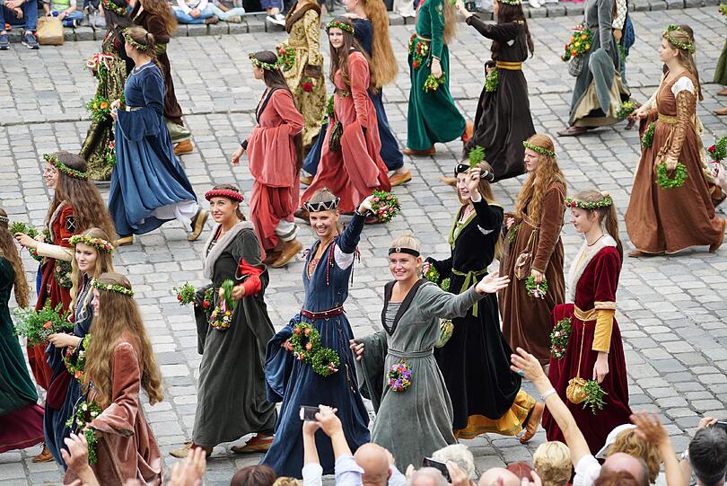 Landshuter Hochzeit 2017 - Der erste Hochzeitsumzug in Bildern