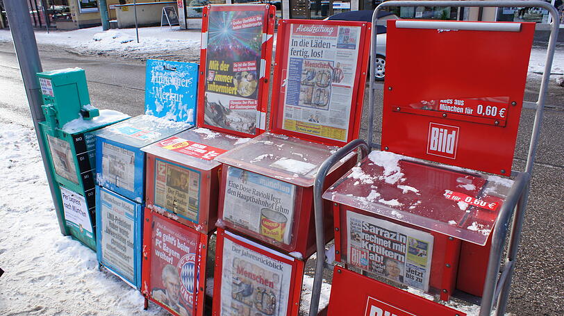 Ein Zeitungsdieb wollte nicht zahlen (Archivbild).