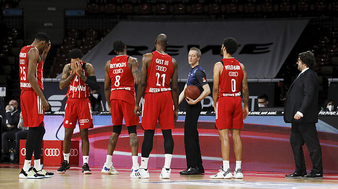 Müssen sich gegen Crailsheim mit 103:105 in der Verlängerung geschlagen geben: Bayerns Basketballer.