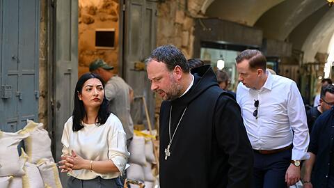 Bundesministerin besucht palästinensische Gebiete