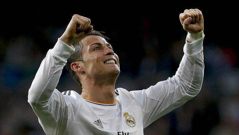 Angeschlagen: Cristiano Ronaldo. Angeschlagen: Cristiano Ronaldo.