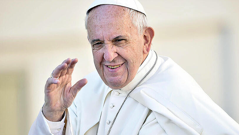 Papst Franziskus empfängt am Montag die deutsche Fußball-Nationalmannschaft. Papst Franziskus empfängt am Montag die deutsche Fußball-Nationalmannschaft.
