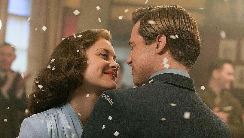 Vorzeige-Paar: Marion Beausejour (Marion Cotillard) und Max Vatan (Brad Pitt) verlieben sich.