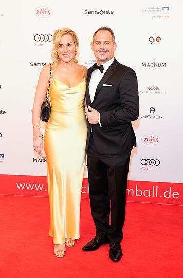 Moritz Bleibtreu und Frau Saskia