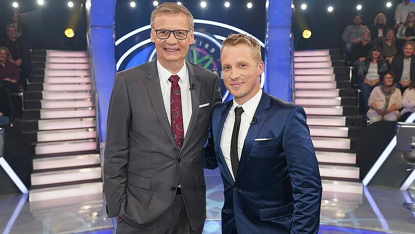 Günther Jauch (l.) mit Oliver Pocher in der Sendung "Das Phänomen Günther Jauch" Günther Jauch (l.) mit Oliver Pocher in der Sendung "Das Phänomen Günther Jauch"