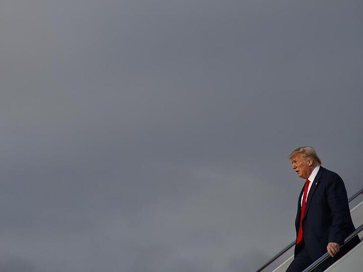 Hat er seine Macht missbraucht? Donald Trump, Präsident der USA.