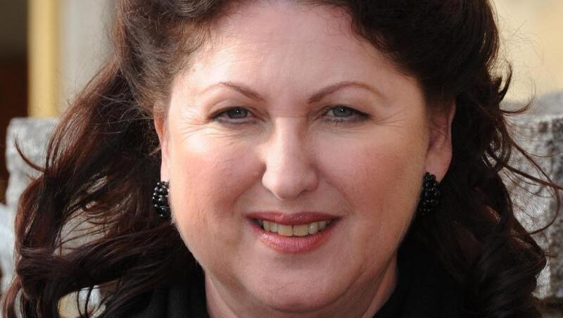 Cleo Kretschmer bei Dreharbeiten.