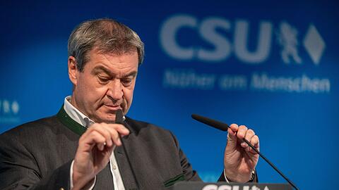 CSU-Chef Markus Söder hat mit der "Integrationsgrenze" ein neues Wort erfunden.