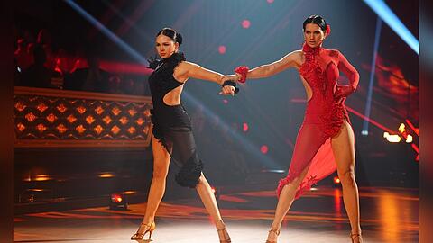 F&uuml;r Vanessa Borck (r.) und ihre Tanzpartnerin Victoria Sauerwald hat es nicht gereicht.