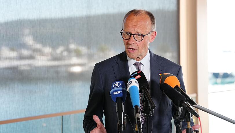 Laut Merz soll Deutschland 2035/36 erneut versuchen, einen Sitz im Sicherheitsrat zu bekommen.