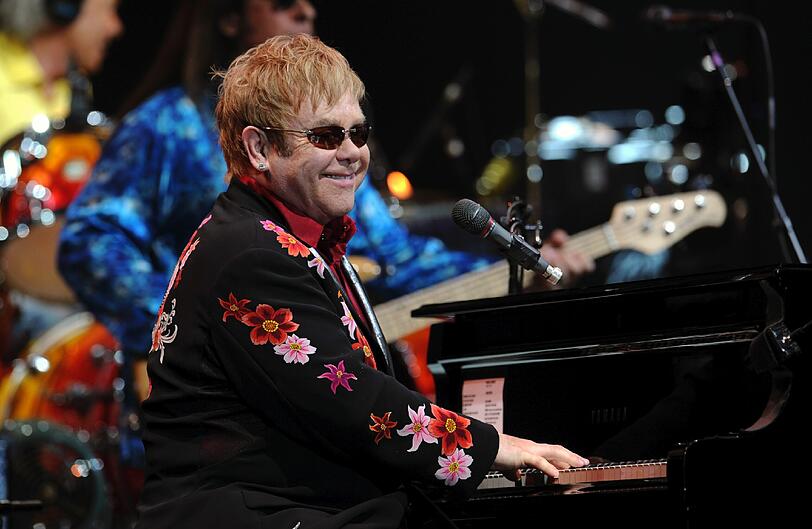 Zuverlässiger Superstar am Klavier: Elton John sorgte auch in München für beste Stimmung.