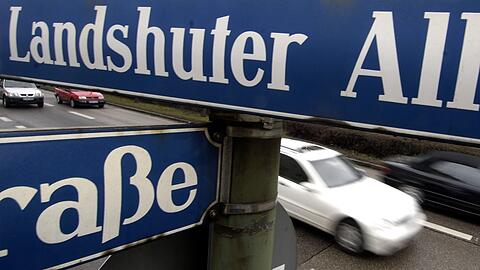 An der Landshuter Allee sind die Luftwerte traditionell besonders mies.