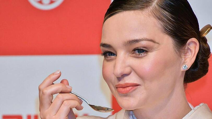 Das ehemalige "Victoria's Secret"-Model Miranda Kerr schwört auf Superfood in allen Variationen