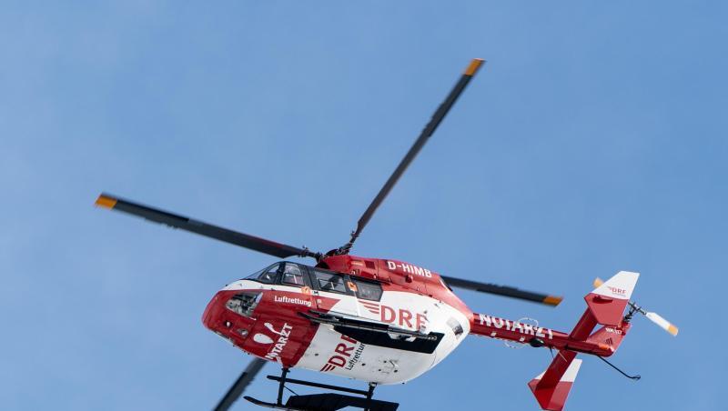 Ein Rettungshubschrauber. Foto: Patrick Seeger/Archivbild Ein Rettungshubschrauber. Foto: Patrick Seeger/Archivbild