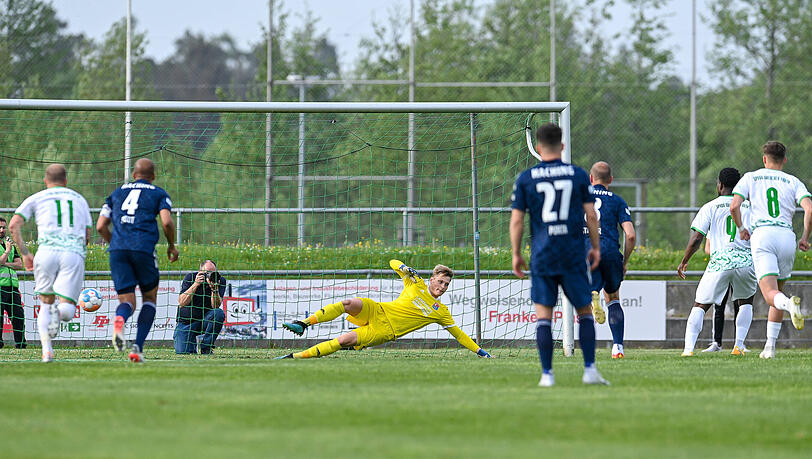 Die SpVgg Unterhaching verliert bei Greuther Fürth II mit 0:2.