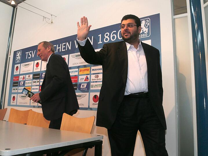 Das Verhältnis zwischen Insvestor Hasan Ismaik (r.) und Hep Monatzeder ist vergiftet.
